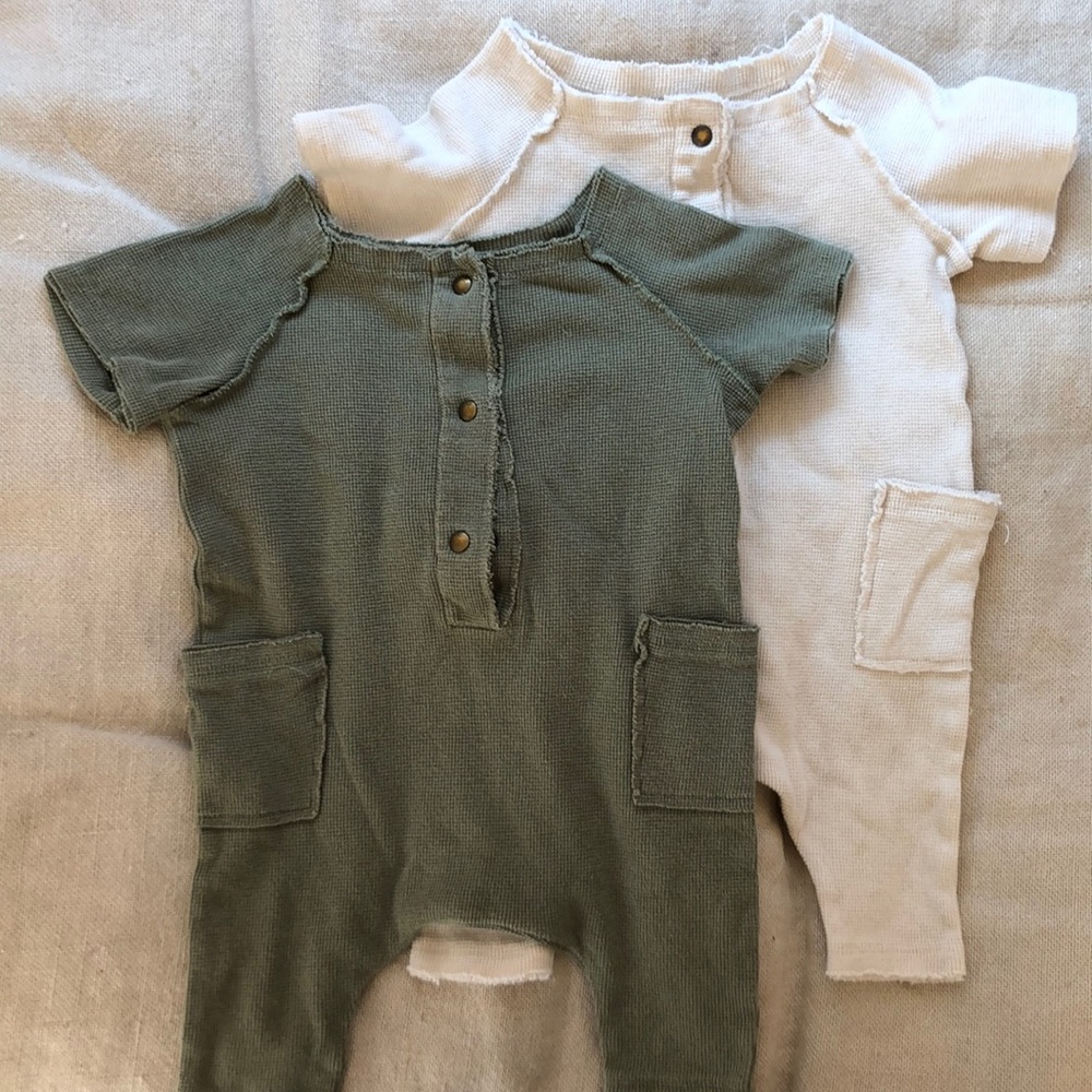 Little Creative Factory Waffle Romper Onsies